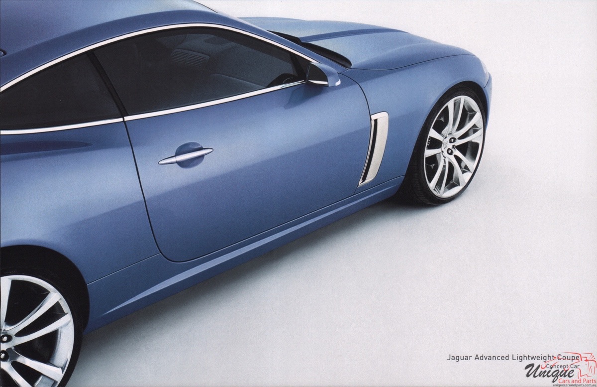 2005 Jaguar Concept Coupe Brochure Page 1